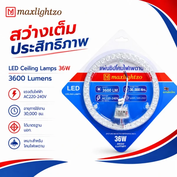 LED Ceiling Lamps 36W
