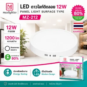 LED ดาวไลท์ติดลอย MZ-212 12W